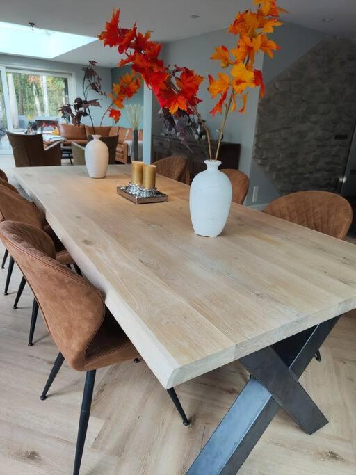 Kindvriendelijke Bungalow In Het Bos Bij Zwemmeer. Vilsteren Экстерьер фото